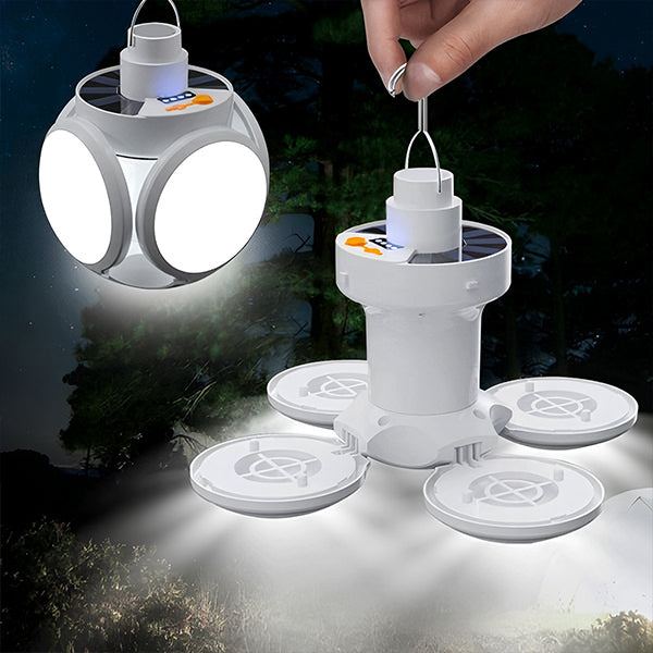2-u-1 sklopiva solarna lampa | FOLDGLAZE