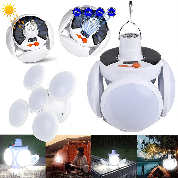 2-u-1 sklopiva solarna lampa | FOLDGLAZE