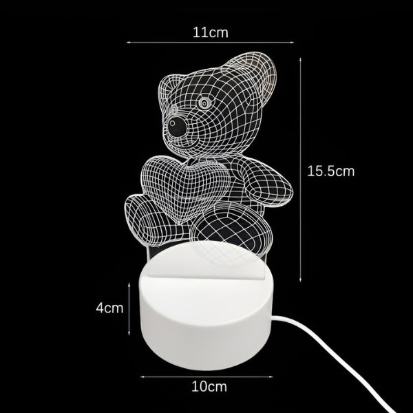 LEDLOVE - Slatko 3D LED svetlo - Asortimania