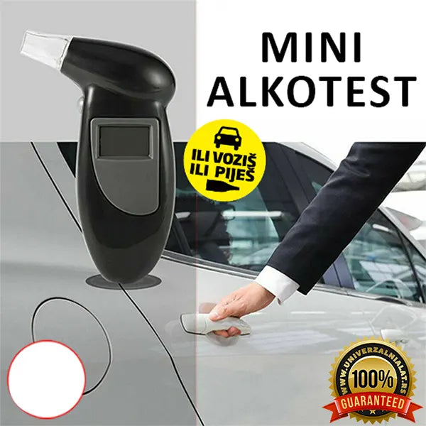 Digitalni alkotest sa zvučnim upozorenjem