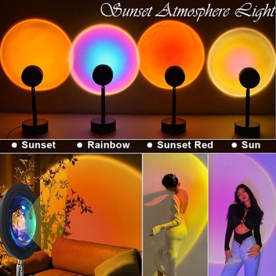 Atmosferska Led Lampa – Noćno Svetlo