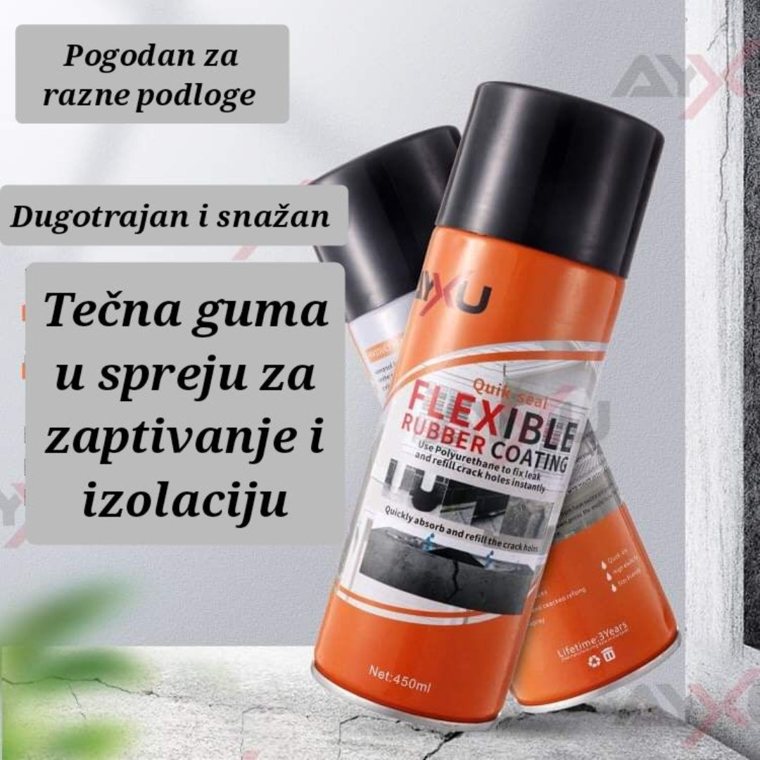 Tečni Sprej za Zaptivanje i Izolaciju