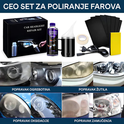 SET ZA POLIRANJE FAROVA