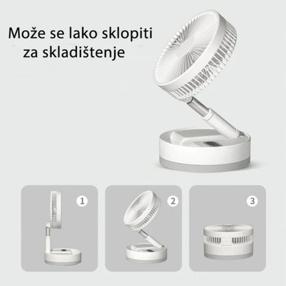 Bežični Preklopni Ventilator sa Punjačem