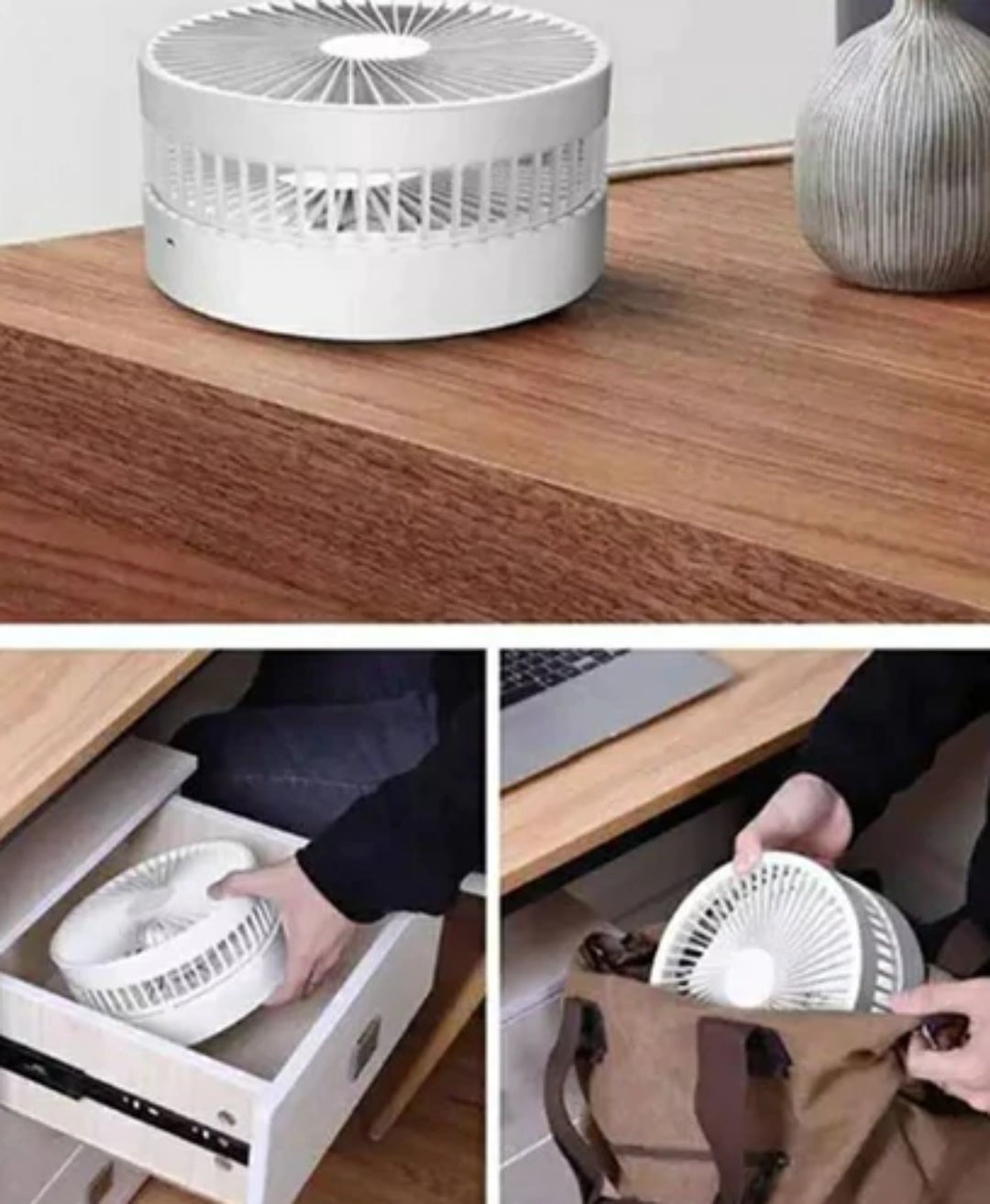 Bežični Preklopni Ventilator sa Punjačem