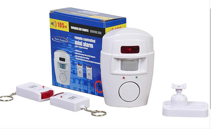 Bežični PIR senzorski alarm + 2 daljinska upravljača