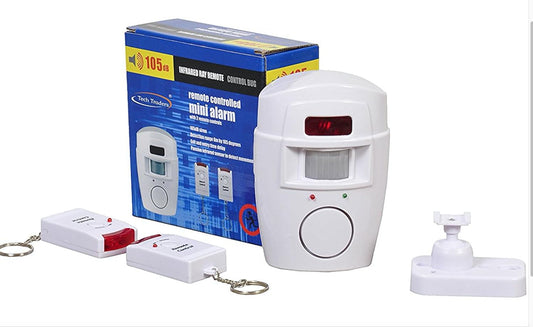 Bežični PIR senzorski alarm + 2 daljinska upravljača