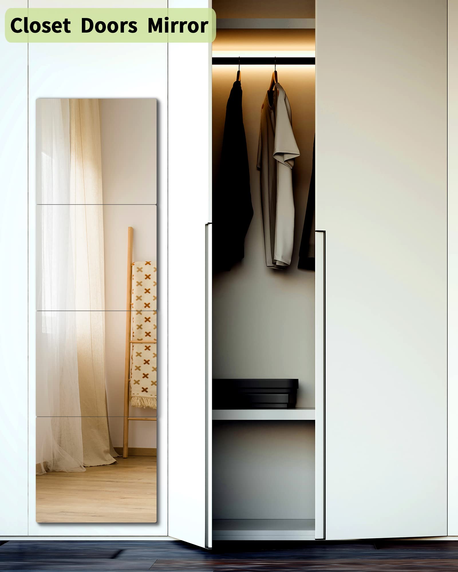 Samolepljiva Savitljiva Ogledala (4 Komada)