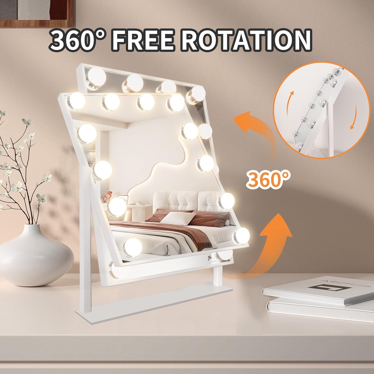 Led ogledalo za Šminkanje | Hollywood