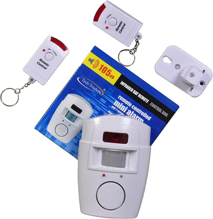 Bežični PIR senzorski alarm + 2 daljinska upravljača