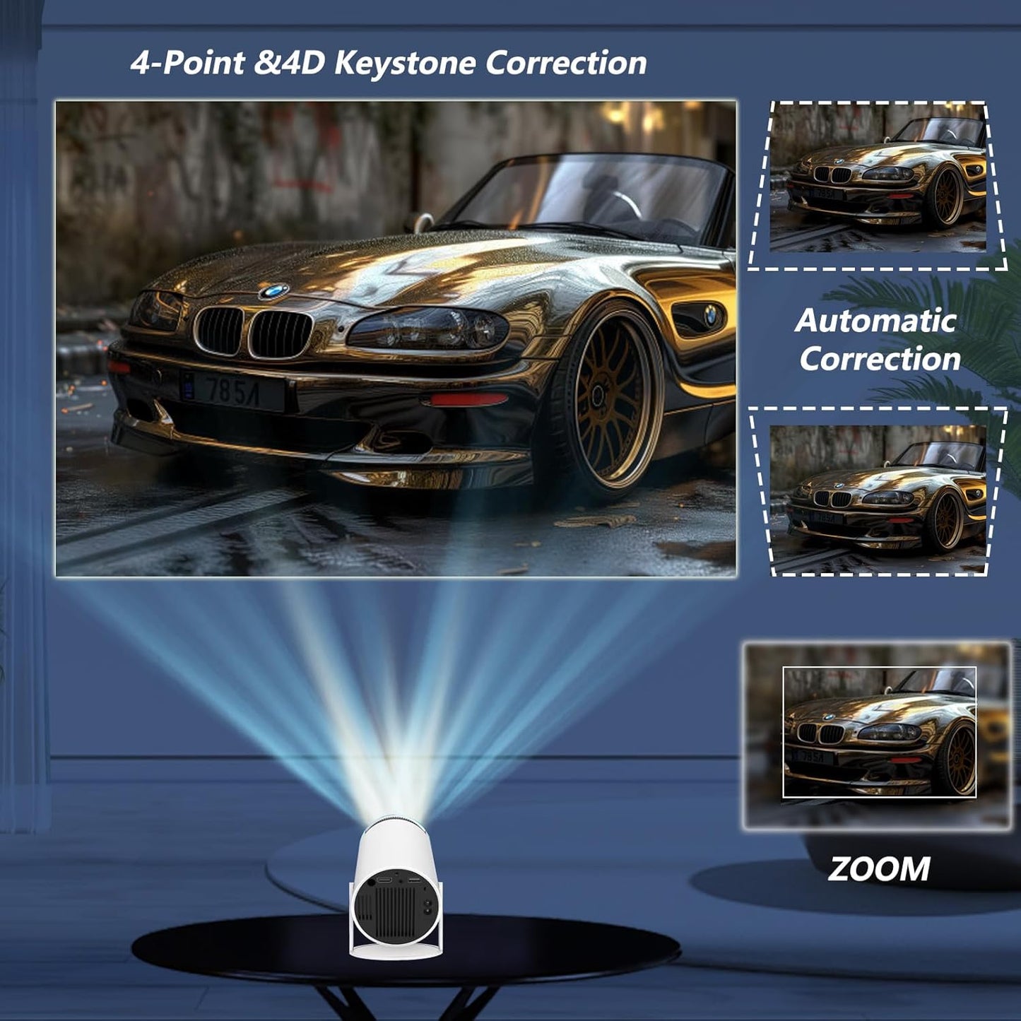 Mini projektor 4K