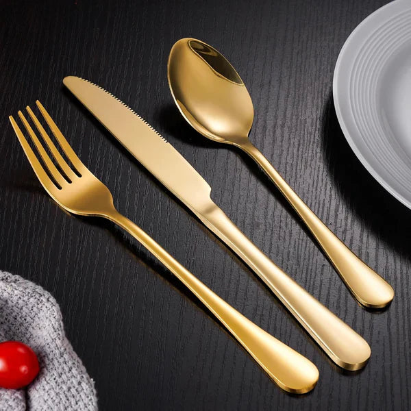 Luksuzni pribor za jelo - 24 komada