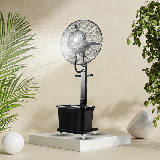 Ventilator sa raspršivačem vode - za kafiće, restorane, bašte