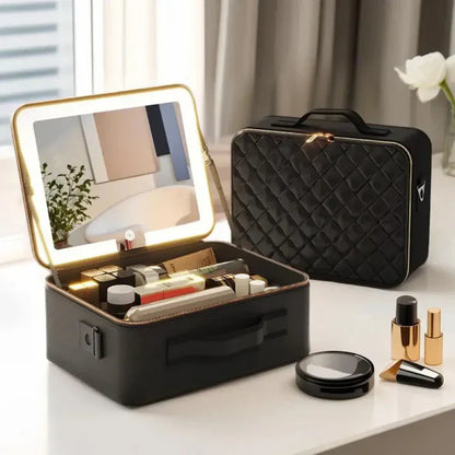 Torba za šminku sa LED ogledalom | Miss Sweet Bag