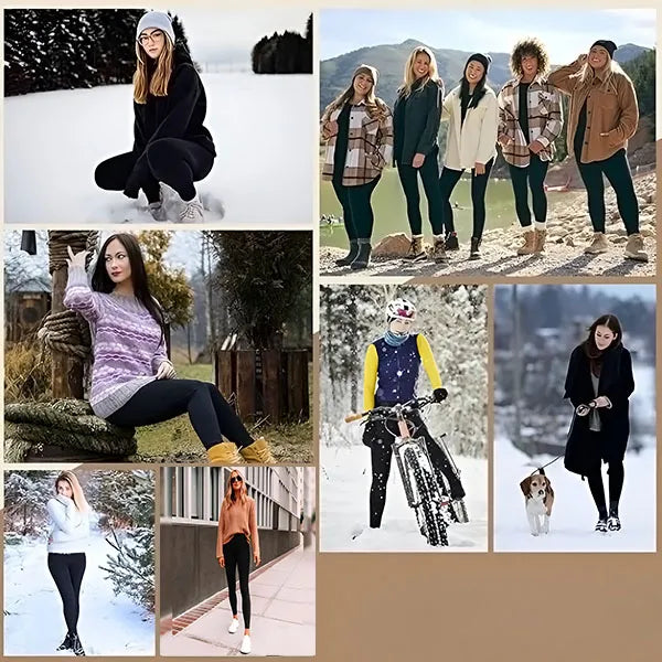 Tople Helanke sa Flis Postavom | FLEECELEGY