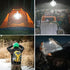 2-u-1 sklopiva solarna lampa | FOLDGLAZE