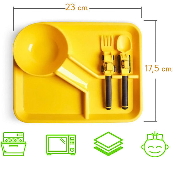 Dečji zabavni tanjir