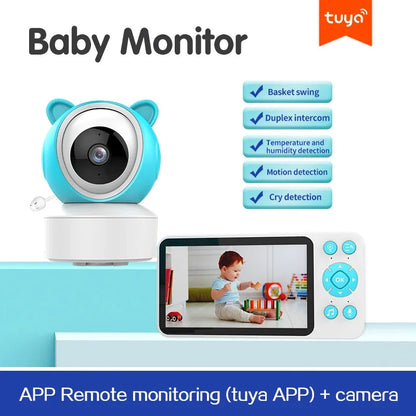 WiFi pametni monitor za bebu sa detekcijom pokreta, zvuka i kontrole audio video