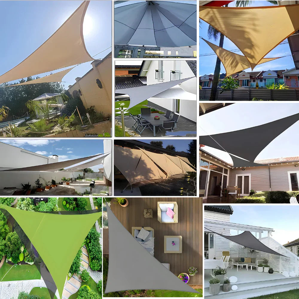 Trouglasta cerada - zaštita od sunca i kiše