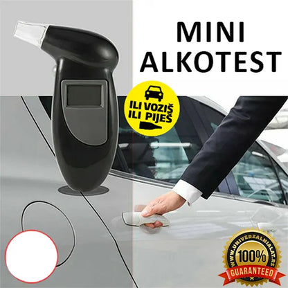 Digitalni alkotest sa zvučnim upozorenjem
