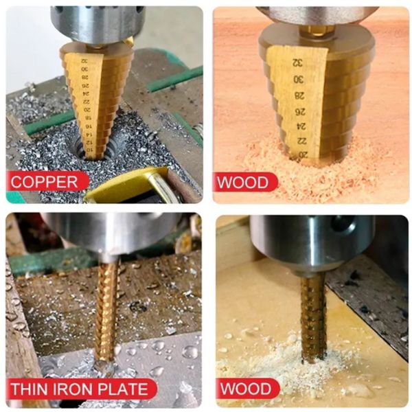 Burgije konusne set i burgija