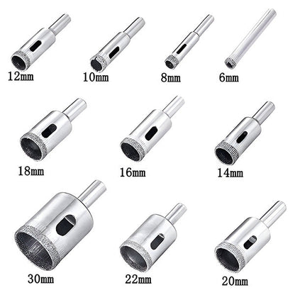Set burgija za rupe (10 komada) | HOLEXPERT