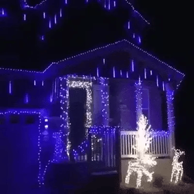 LED meteorska kiša rasveta - 8 Štapova