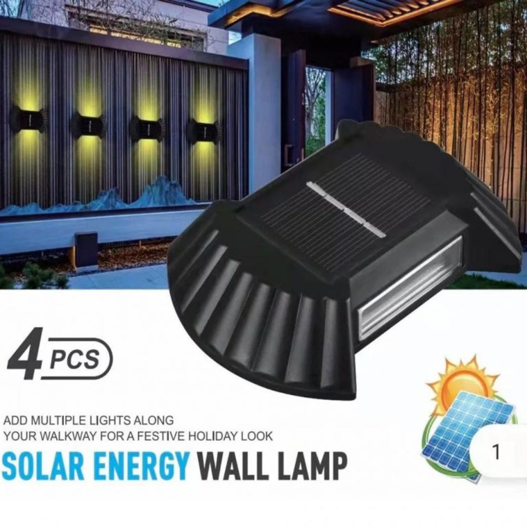 Set od 4 Solarne Zidne Lampe