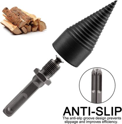 Drvena cepača sa konusnom burgijom