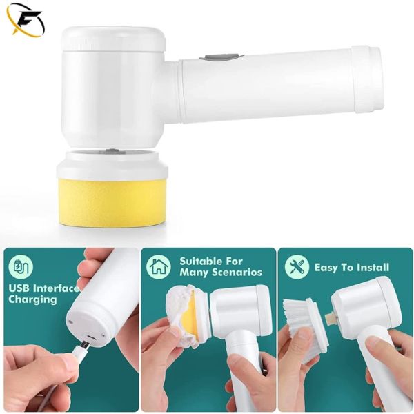 Ručna električna rotaciona četka za čišćenje kuhinje