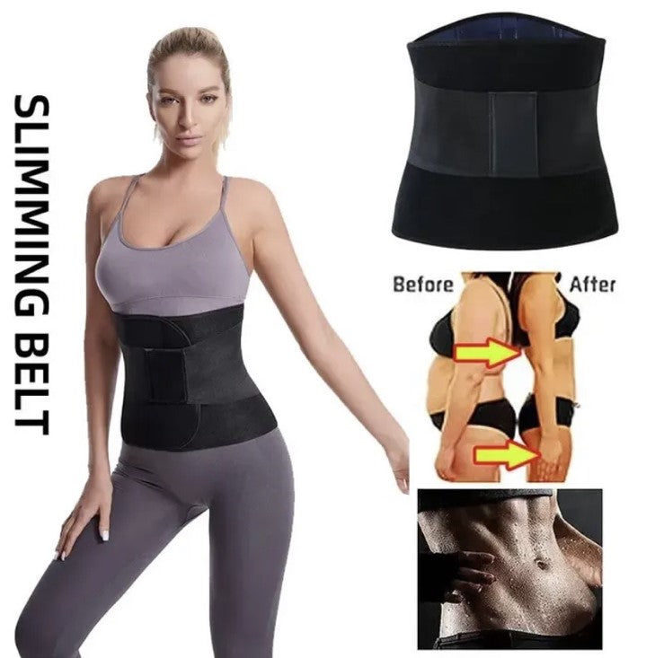 Crni Steznik za Mršavljenje sa Trakom za Zatezanje