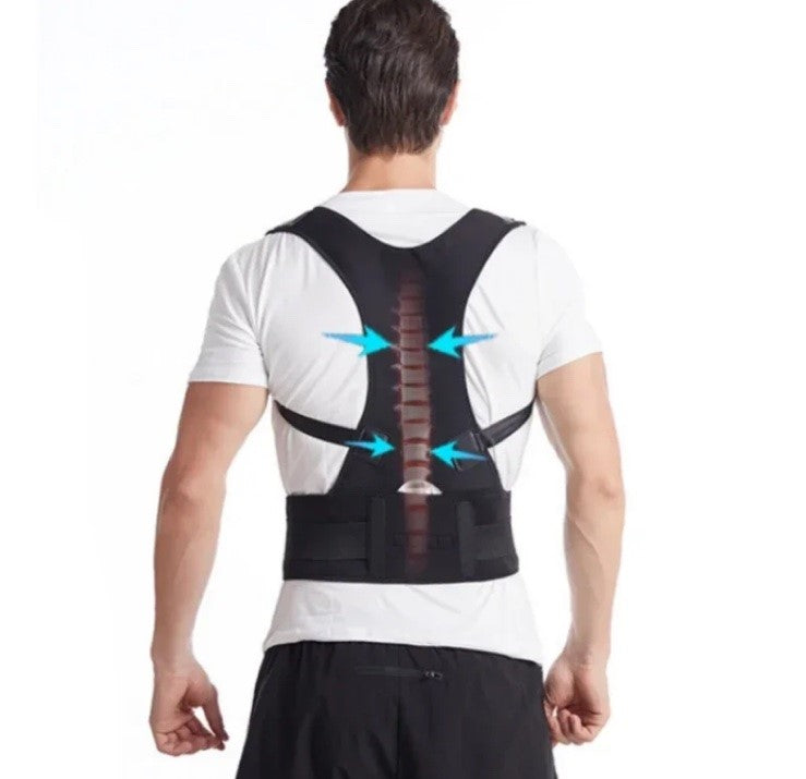 Crni pojas za podršku kičmi i leđima