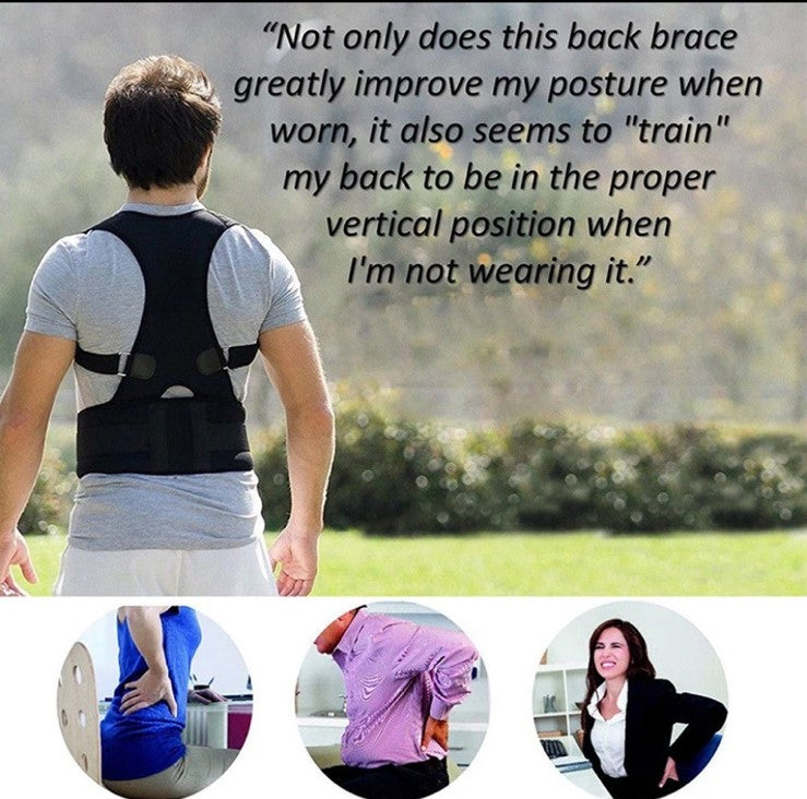 Crni pojas za podršku kičmi i leđima