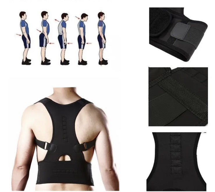 Crni pojas za podršku kičmi i leđima