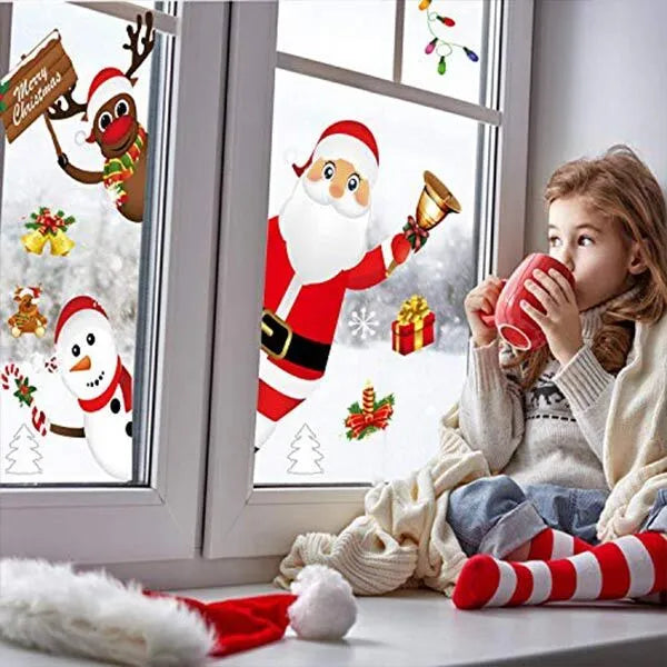 Sjajne novogodišnje nalepnice (97 komada + 97 gratis)