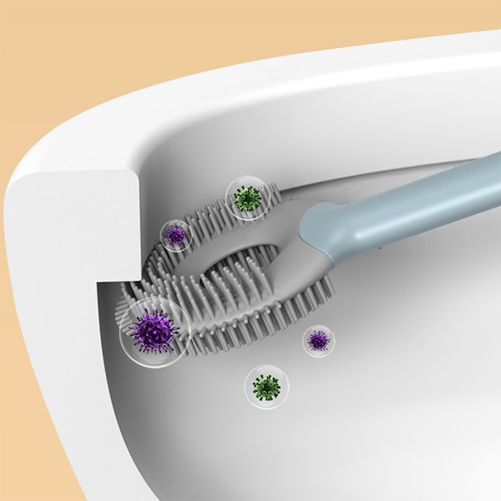 2 u 1 Silikonska Četka Za WC šolju - Asortimania
